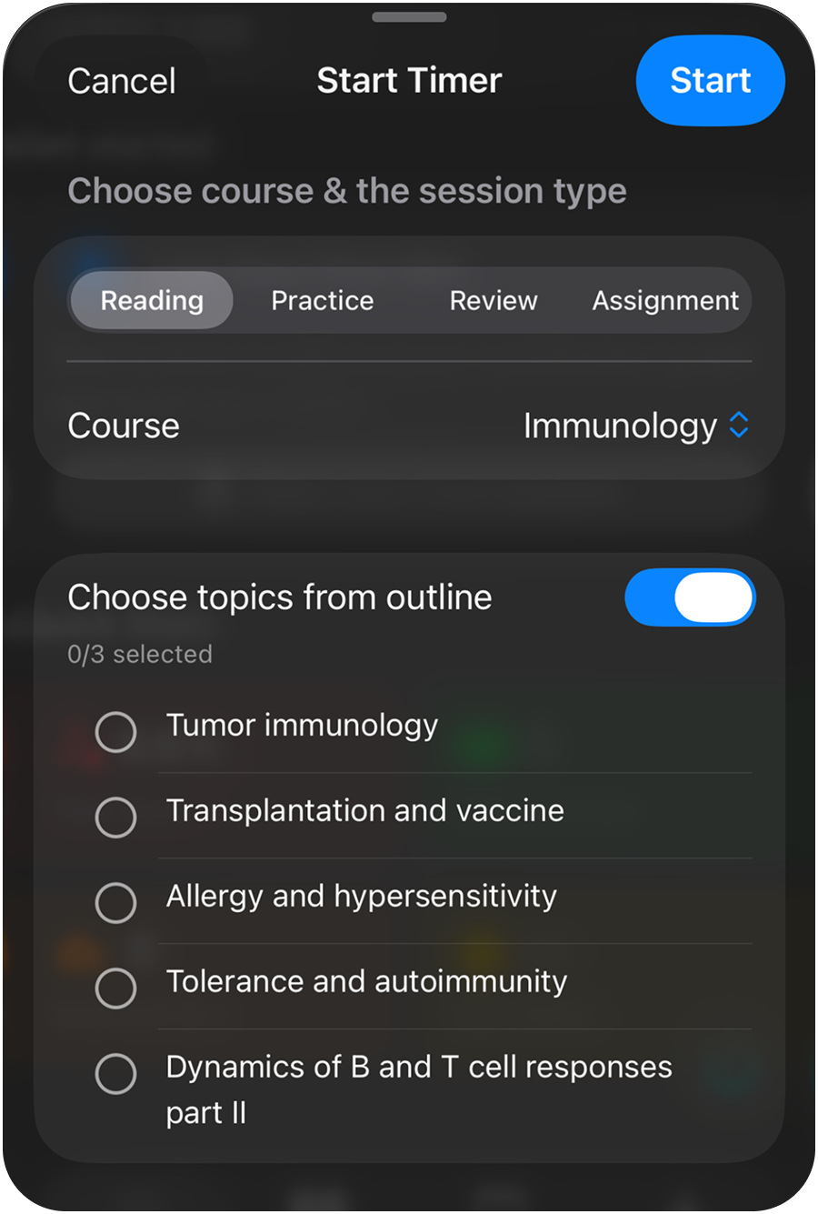EstudyLog tip image about tracking what you studied